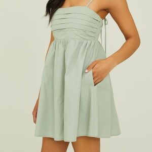 Sage Green Women's Dress